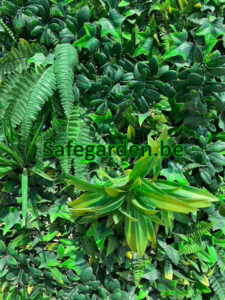 Kunsthaag Deluxe, Exotische kunsthaag, Jungle Kunsthaag , Paneel 50x50cm, Safegarden