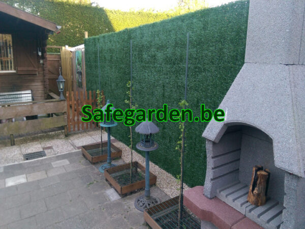 Kunhsthaag op rol Safegarden Ultra - nagenoeg zichtdicht - korting
