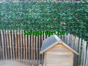 kunstlaurier, kunsthaag laurier op paneel 50x50cm, Safegarden