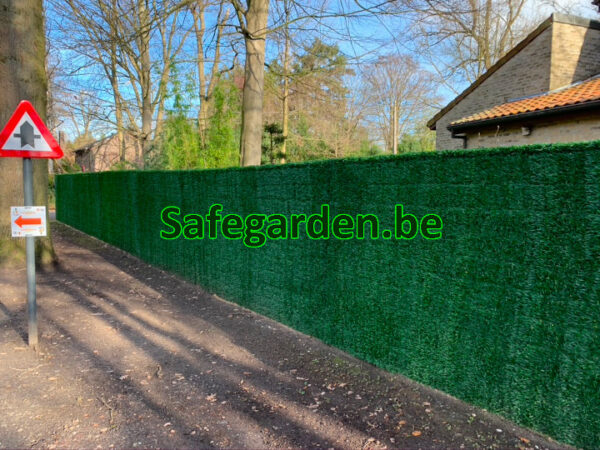 Kunhsthaag op rol Safegarden Ultra - nagenoeg zichtdicht - korting