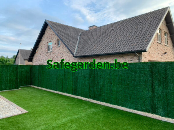 Kunhsthaag op rol Safegarden Ultra - nagenoeg zichtdicht - korting