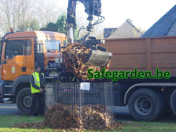 Bladkorf Bladcontainer Stapelbaar