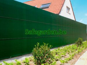 zichtdoek 100% groen, zichtdoek 100% zwart, zichtdoek 120cm, zichtdoek 150cm. zichtdoiek 180cm, zichtdoek 200cm, zichtdoek op rol, zichtdoek op maat, zichtdoek omzoomd, Safegarden