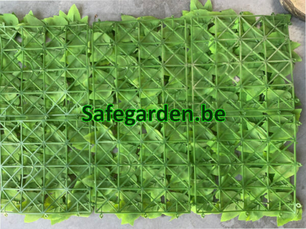 Kunsthaag Beuk, Goedkope Kunsthaag met beukenblad, paneel 50x50cm, Safegarden